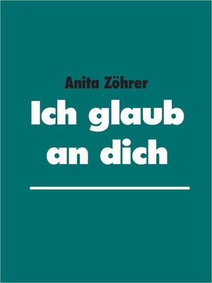 cover image of Ich glaub an dich